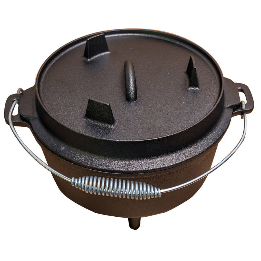 10 Pieces Camping Cookware Combo Set by Flaming Coals