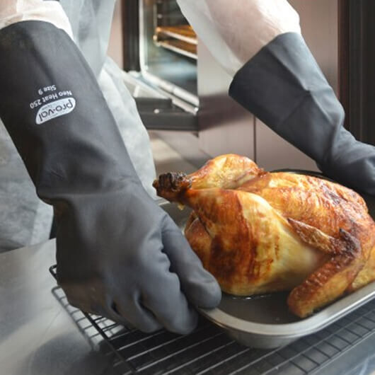 Commercial Grade High Temperature Food Handling Gloves|Neo Heat 250