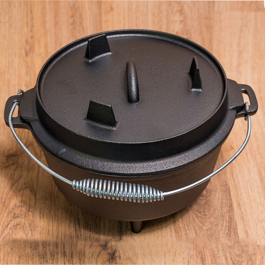 5 Piece Camping Cookware Combo Set by Flaming Coals