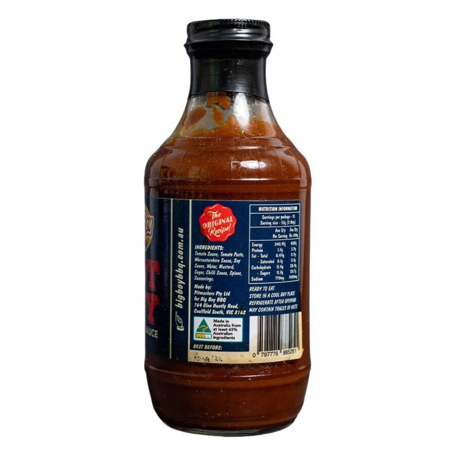 Big Boy BBQ Hot Boy 470ml