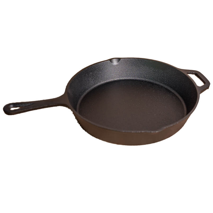 Cast Iron Pan | Skillet 24.5cm by Flaming Coals