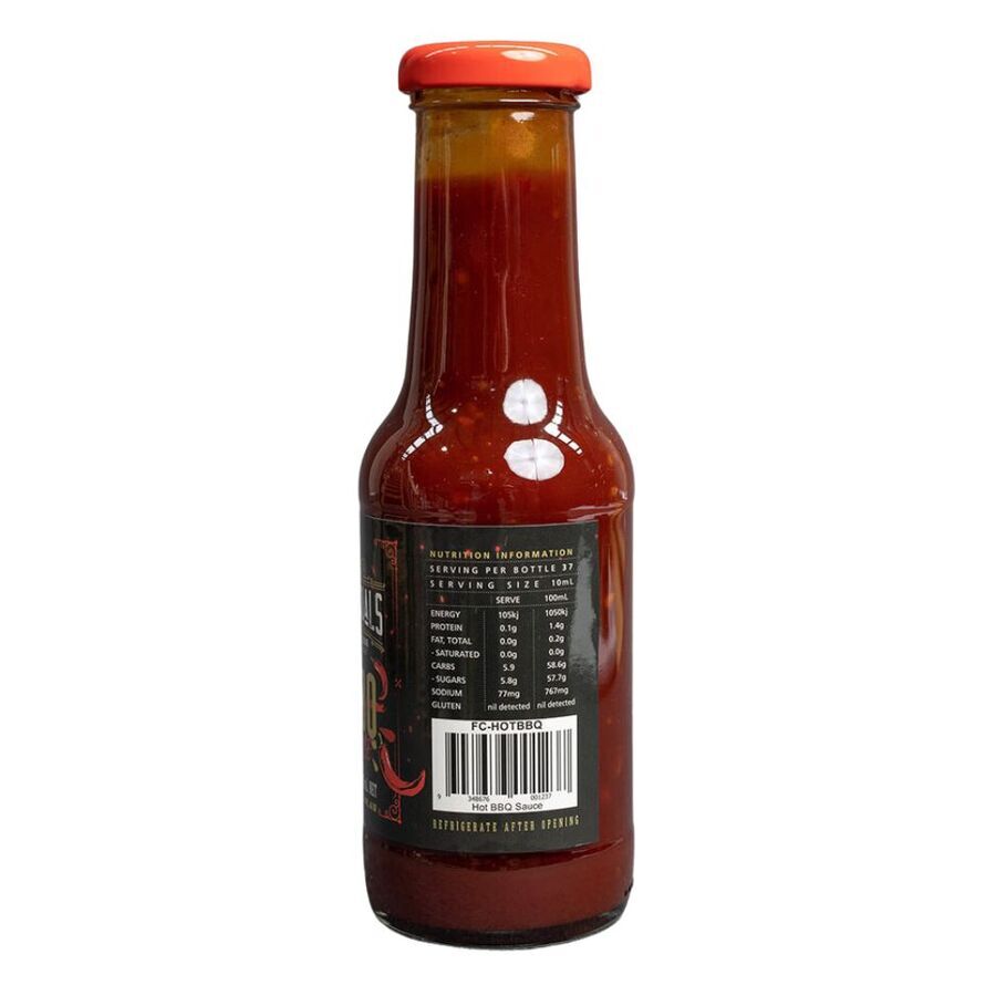 Hot BBQ Sauce - Flaming Coals