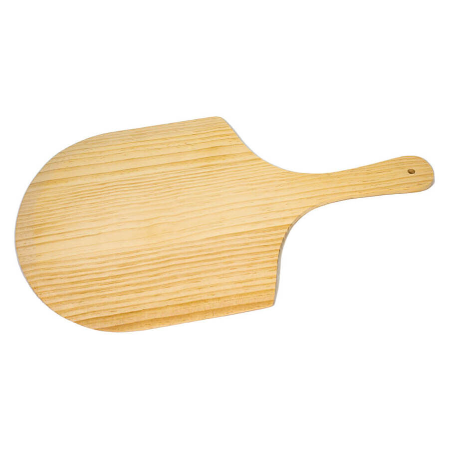 Wooden Pizza Peel - Flaming Coals