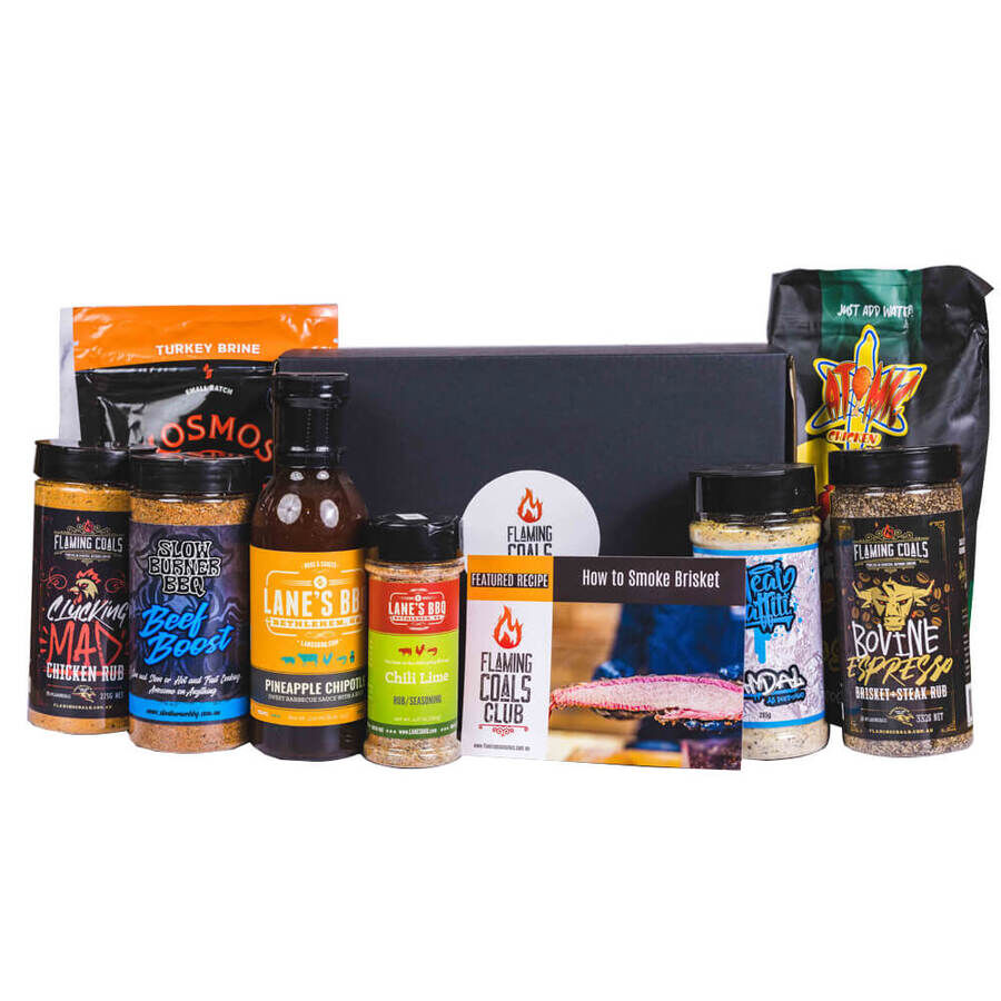 Flaming Coals Club BBQ Box