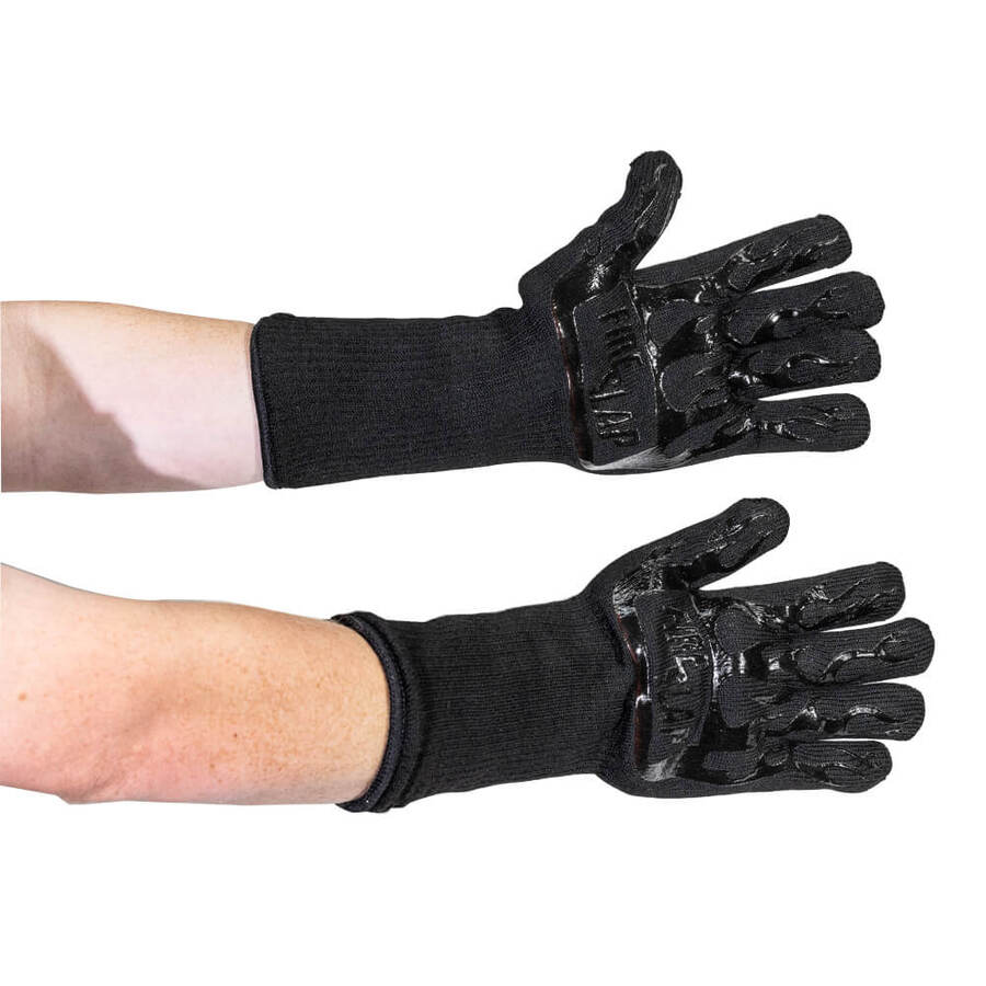 Triple Black BBQ Gloves | Fire Slap