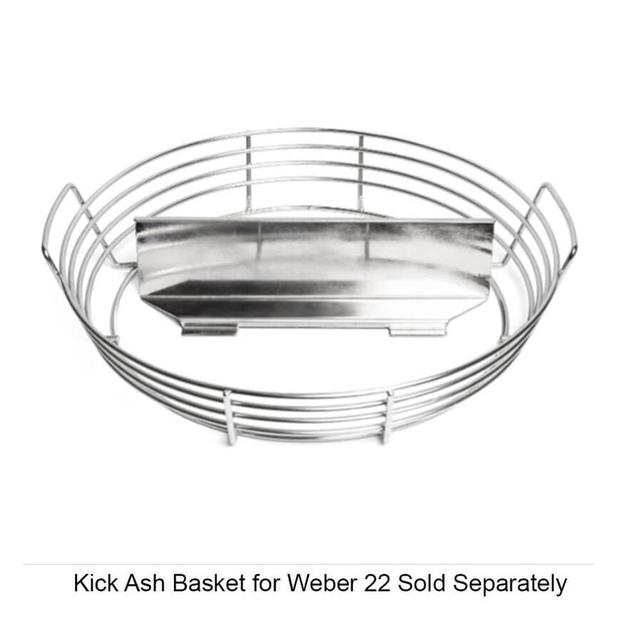 Kick Ash Basket Divider for the Weber 22
