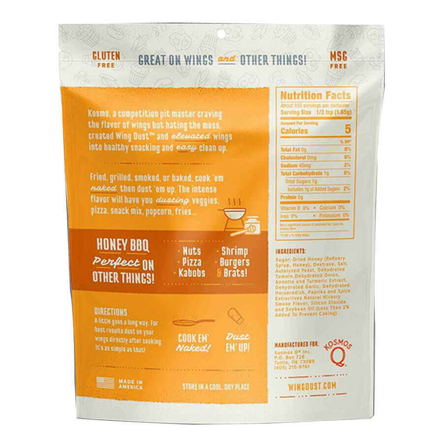 Kosmos Q Honey BBQ Wing Dust