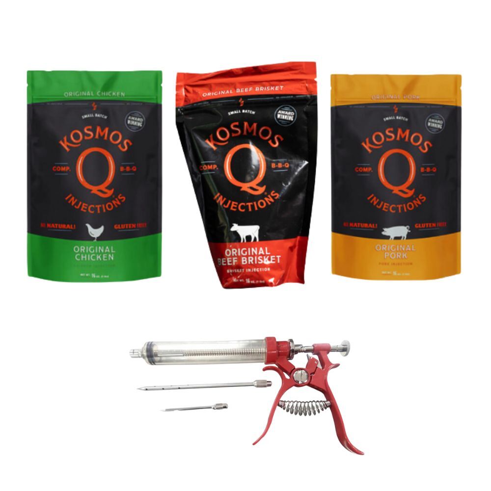 Kosmos Q Meat Injections 4 Pack - Free Injector 