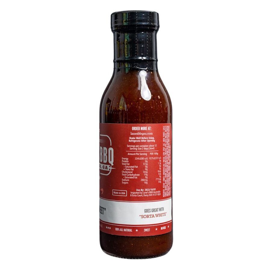 BBQ Sauce - Kinda Sweet 400ml | Lanes