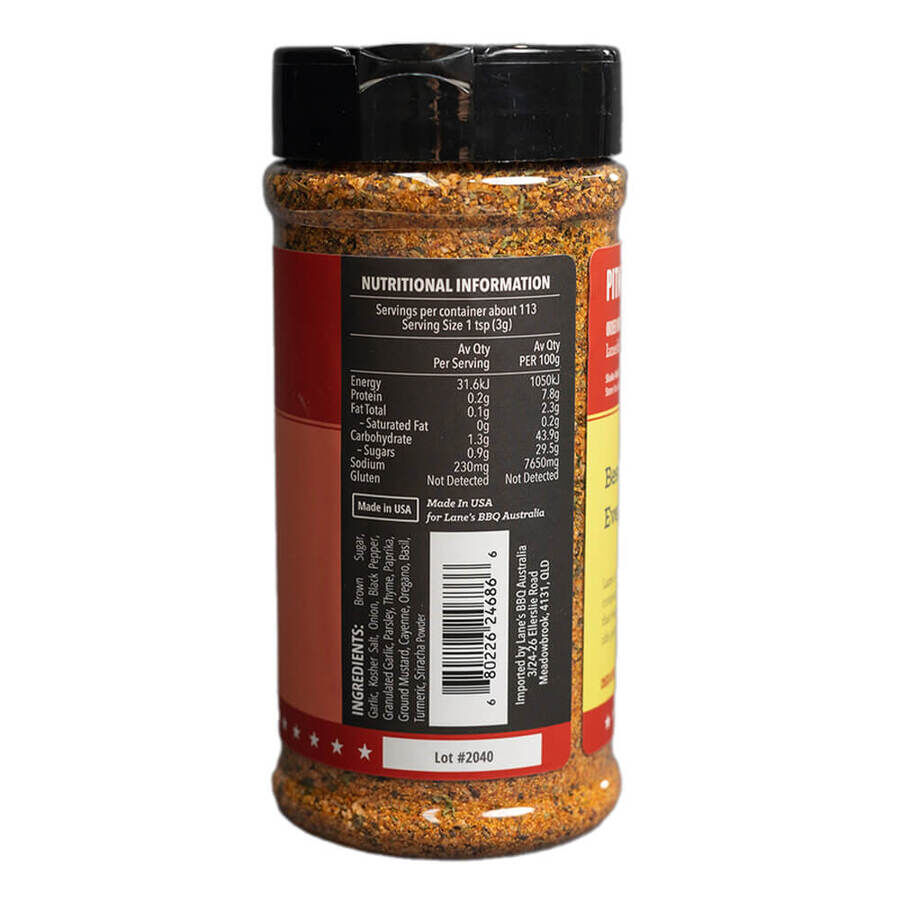 BBQ Sweet Heat Garlic Rub 340g | Lanes