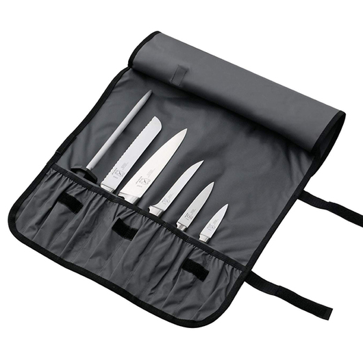Knife Roll-7 Pockets w/ Logo | Mercer Culinary
