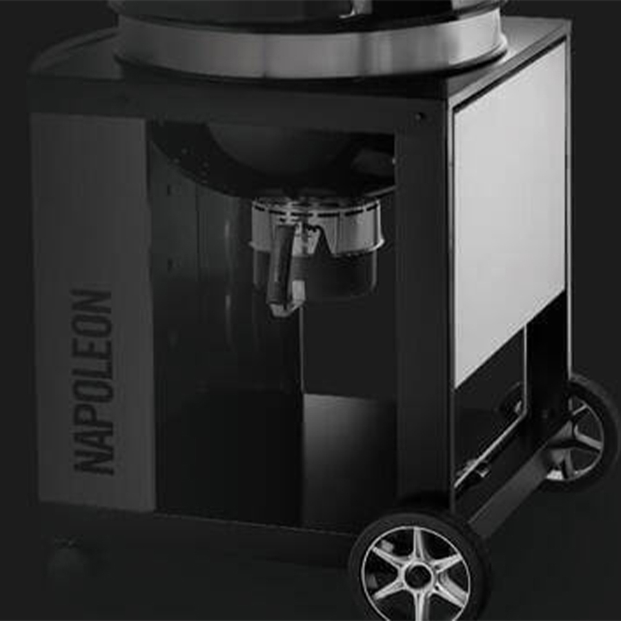 Napoleon Pro Cart Charcoal Kettle Grill 