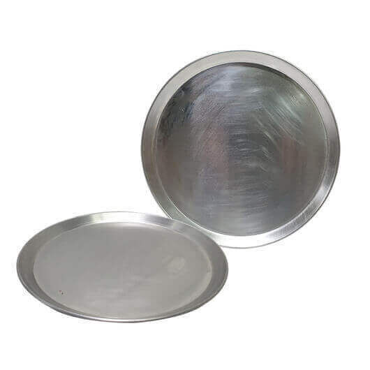 Aluminium Pizza Trays: 225mm - 330mm diameter - Flaming Coals