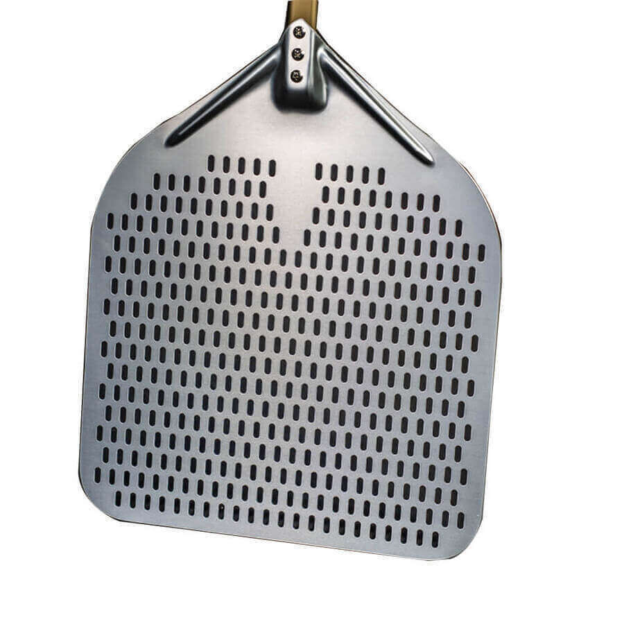 Aluminium Pizza Oven Spatula 1300mm long Perforated 