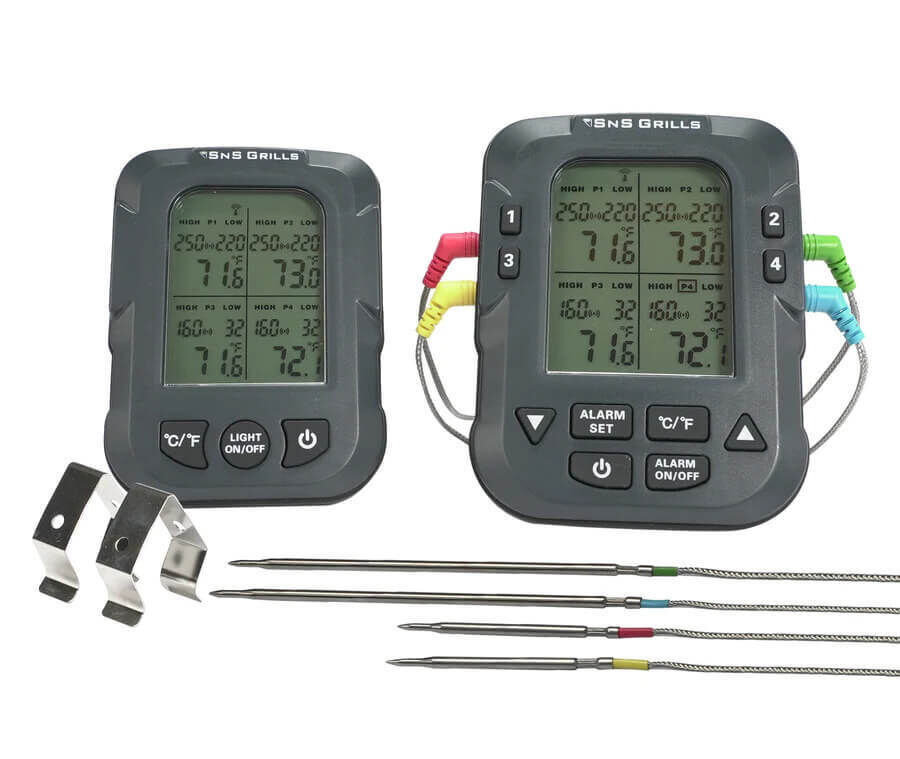 Remote Digital Multi Probe Thermometer - SnS-500 Slow N Sear 