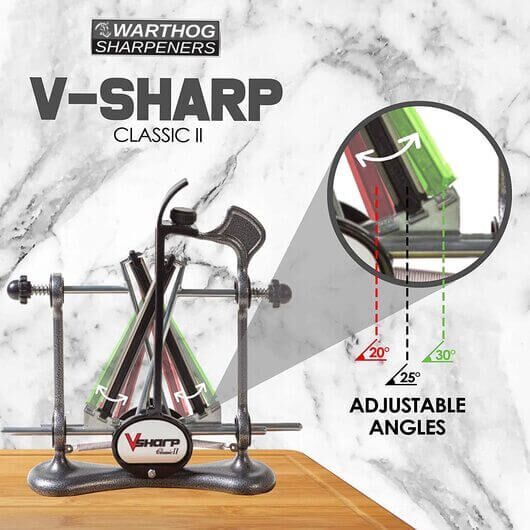 V-Sharp Classic II Knife Sharpener | Warthog Sharpeners