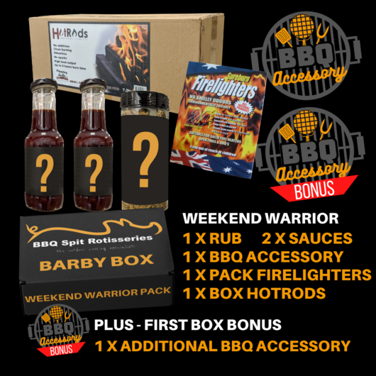 Flaming Coals Weekend Warrior BBQ Pack
