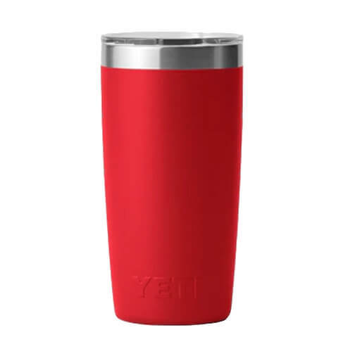 Yeti Rambler 10oz Tumbler with Magslider Lid - Rescue Red