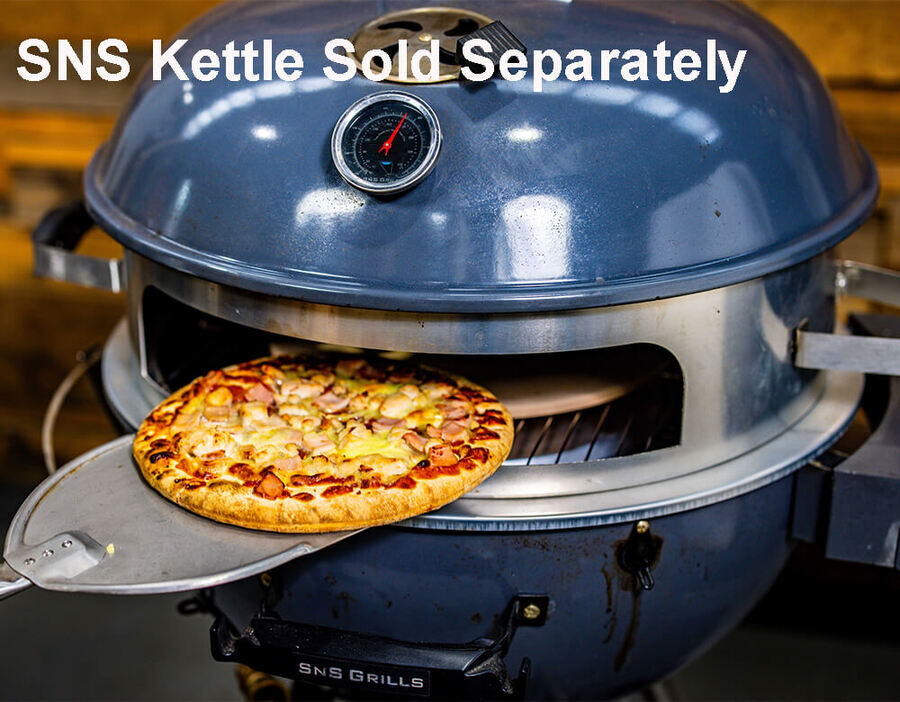 Pizza kit for clearance kettle grills