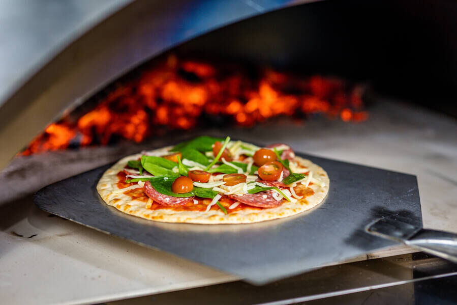 Flaming Coals Wood Fired Pizza Oven