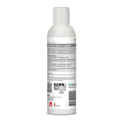 Crystal Clear Fireplace Glass Cleaner 200mL hover