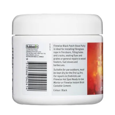 Black Patch Stove Putty by Rubbedin hover