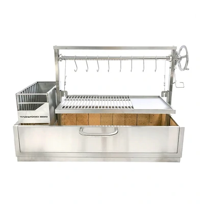 Tagwood BBQ Built-In Santa Maria Argentine Charcoal & Woodfired Parrilla Grill hover