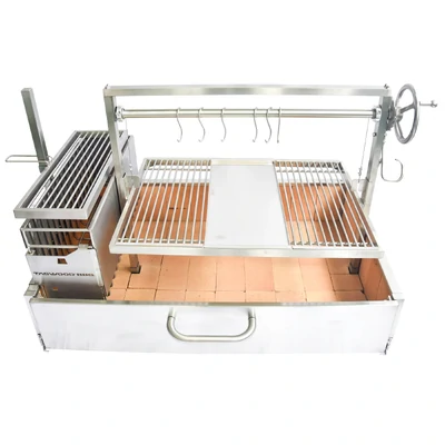 Argentine Charcoal & Woodfired Built-In Parrilla Grill | Tagwood hover