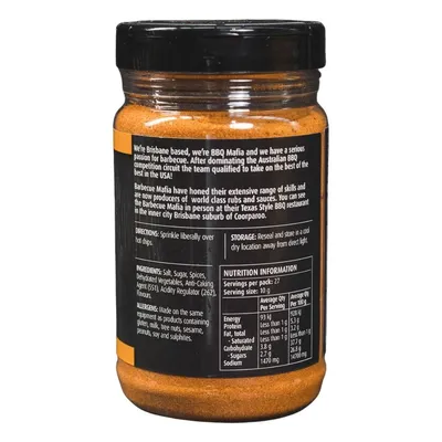 Barbecue Mafia Snitch Rub hover