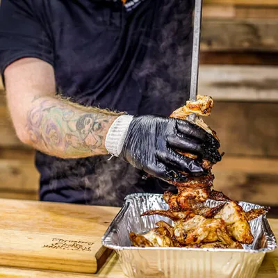 Large Black Nitrile Gloves - 100 pack hover