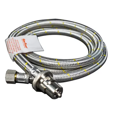 1.2m Bayonet Braided Gas Hose with 3/8 SAE connection - Sizzler hover
