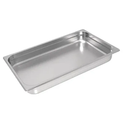 Stainless Steel 1/1 Gastronorm Tray - 40mm | Vogue hover
