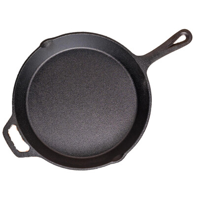 Cast Iron Pan | Skillet 24.5cm by Flaming Coals hover