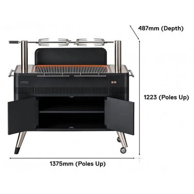 Everdure Hub Charcoal BBQ Spit Roaster hover