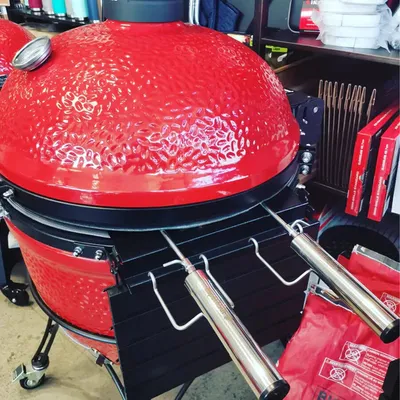 Rotisserie Attachment Rack for 24inch Ceramic Kamados | EspetoSul hover