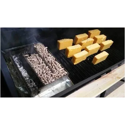 EZ- Cold Smoker Tray for Pellet Smoking by Flaming Coals hover