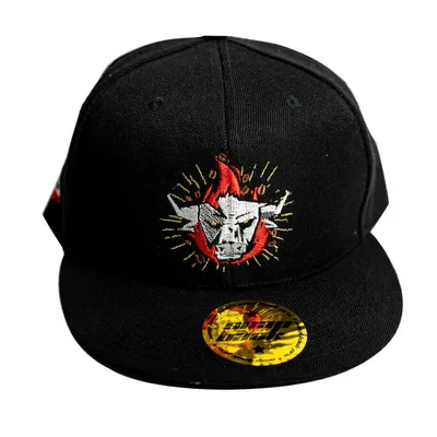 Flaming Coals Bovine Espresso Flat Brim Hat + Bovine Espresso Brisket BBQ Rub hover