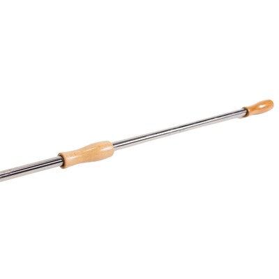 Pizza Peel Spinner | Turner with Sliding Grip | 128cm Long - Flaming Coals hover