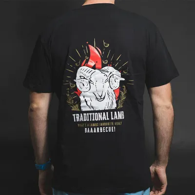 Flaming Coals T-Shirt- Lamb hover