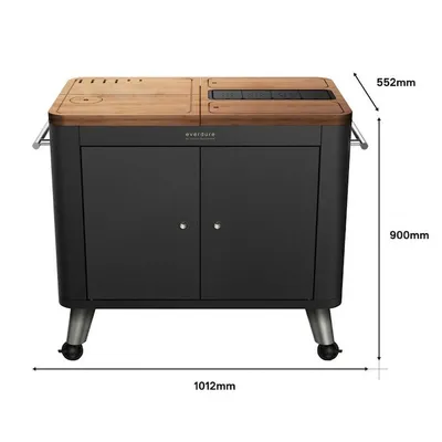 Everdure Mobile Preparation Bench - Graphite hover