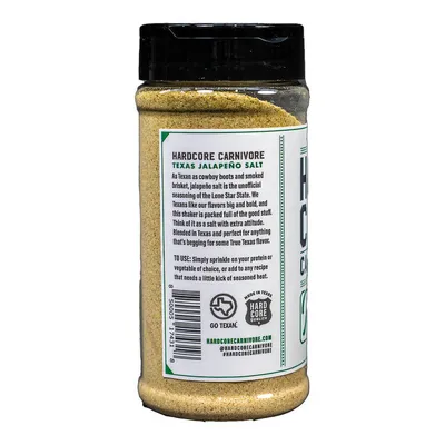 Texas Jalapeño Salt - Hardcore Carnivore hover