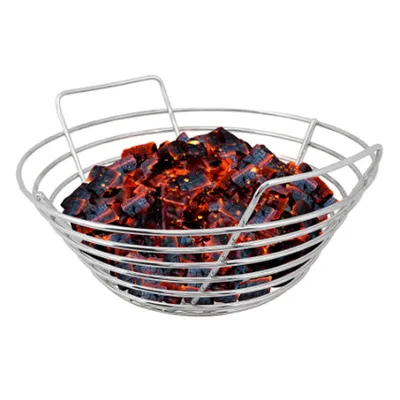 Kick Ash Basket for the Small Big Green Egg in Stainless Steel hover