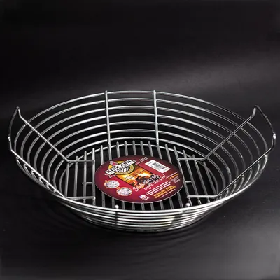 Kick Ash Basket for XL Big Green Egg in Stainless Steel hover