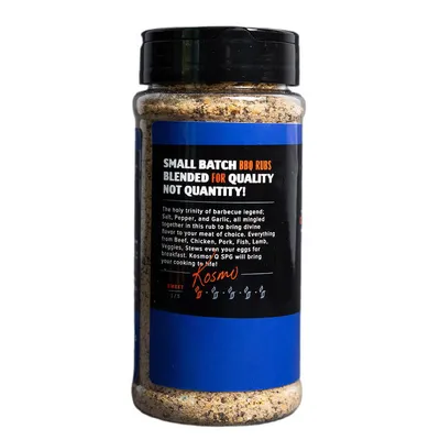 Kosmos Q SPG Rub (Salt Pepper Garlic) 340g hover