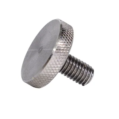 Knurled Screw (M8)– Short – Stainless steel hover