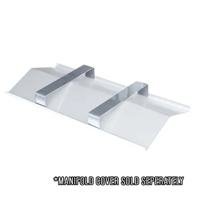 2 x Stainless Steel Water Pan Brackets for Masterbuilt Gravity Series Manifold Cover hover