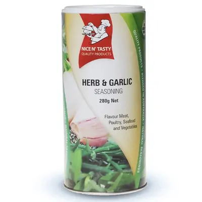 Herb and Garlic Seasoning 280g | Nice N' Tasty hover