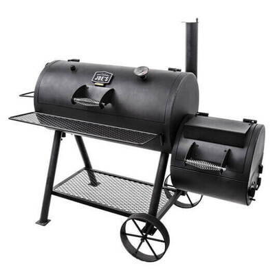 Highland Reverse Flow Offset Smoker | Oklahoma Joe's Smoker Bundle hover