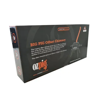 Big Pig Offset Chimney 3pcs hover
