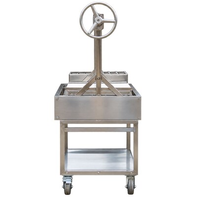 Classic Parrilla Argentina Grill with Brasero - Stainless Steel hover